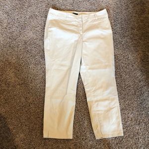 Ann Taylor Ankle-Length Khakis